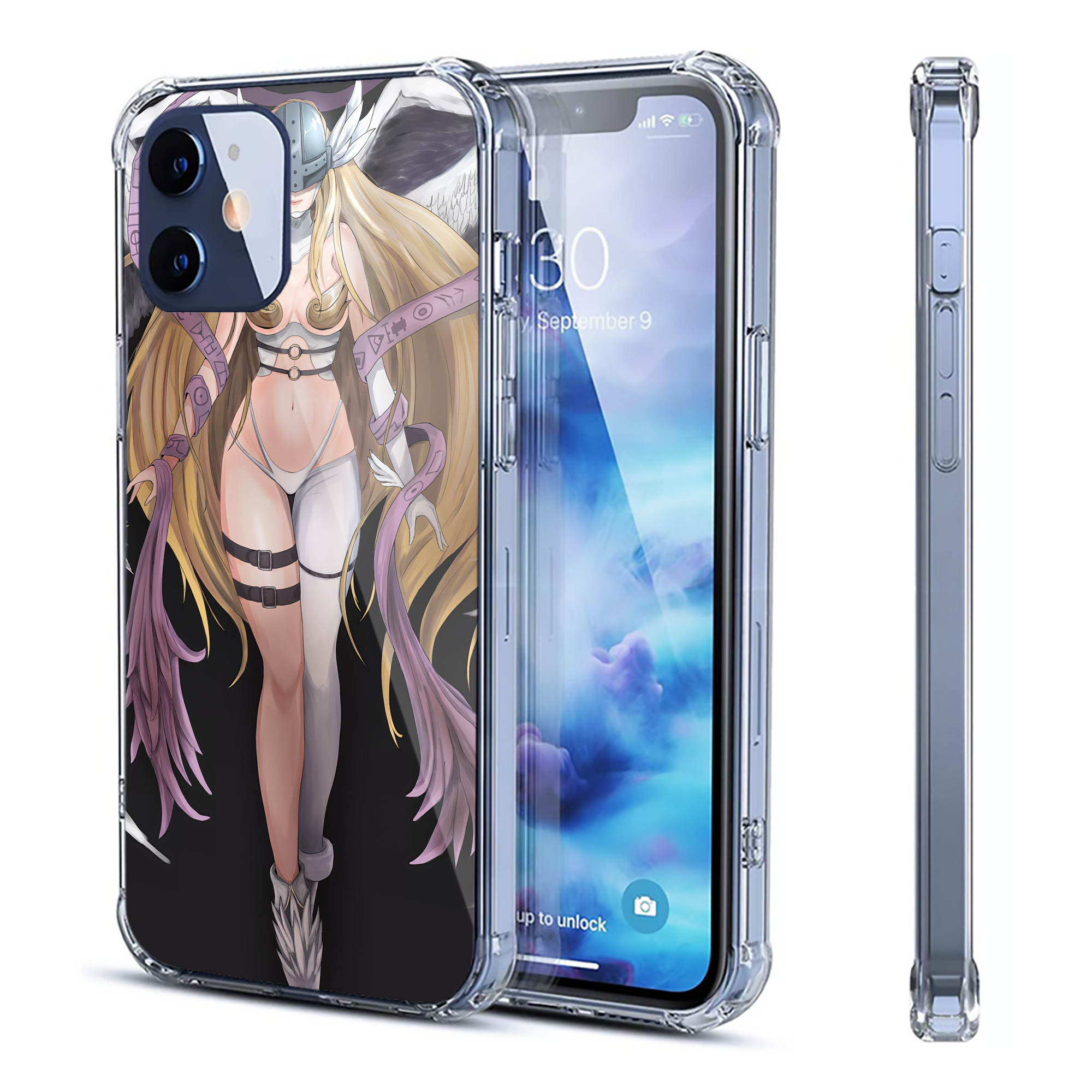（画像用） Digimon デジタルモンスター/デジモン 【iPhone 12シリーズ対応】透明スマホケース（クリアソフトケース）
